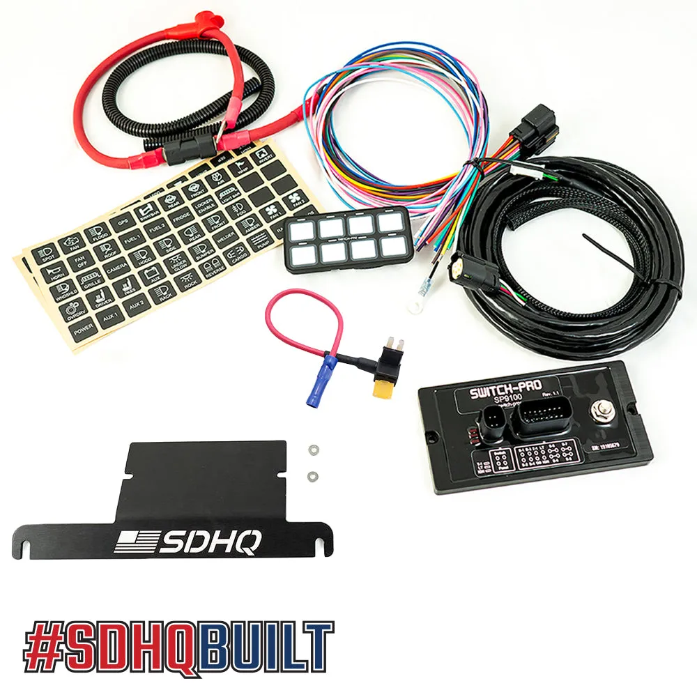 '18-23 Jeep JL SDHQ Built Complete Switch-Pros Mounting System