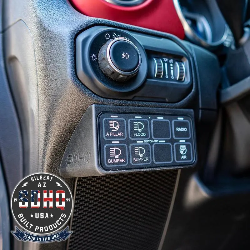 '18-23 Jeep JL SDHQ Built Complete Switch-Pros Mounting System