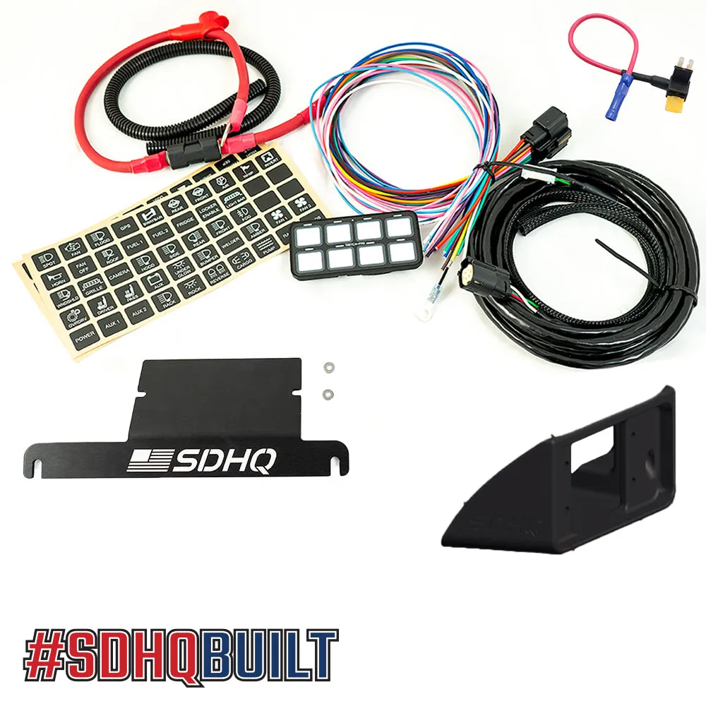 '18-23 Jeep JL SDHQ Built Complete Switch-Pros Mounting System