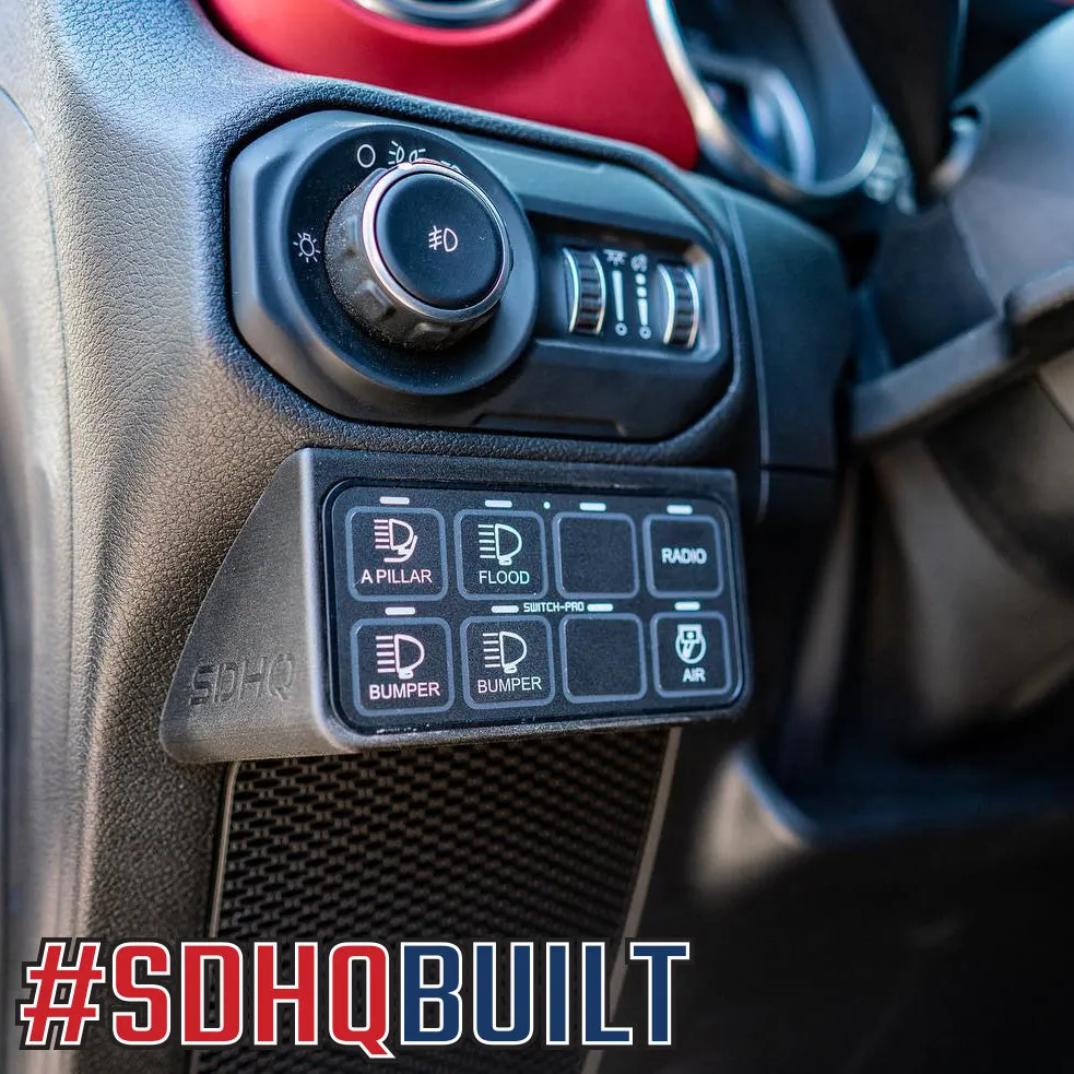 '18-23 Jeep JL SDHQ Built Complete Switch-Pros Mounting System