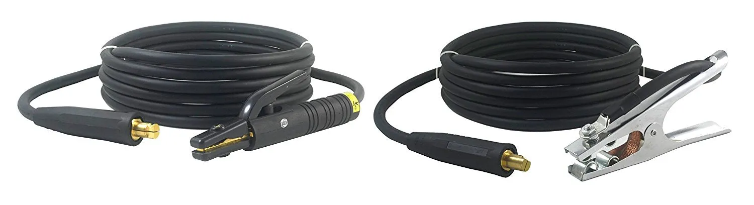 200 Amp Welding Leads Assembly Set - #2 AWG cable