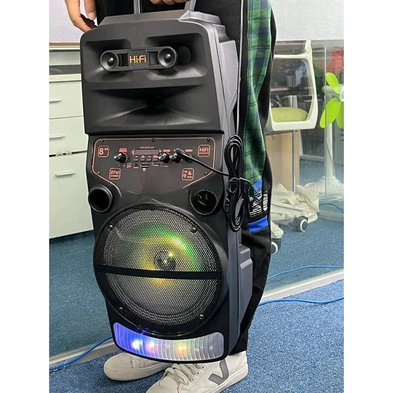 2000W Power Subwoofer Portable Outdoor Party Speakers