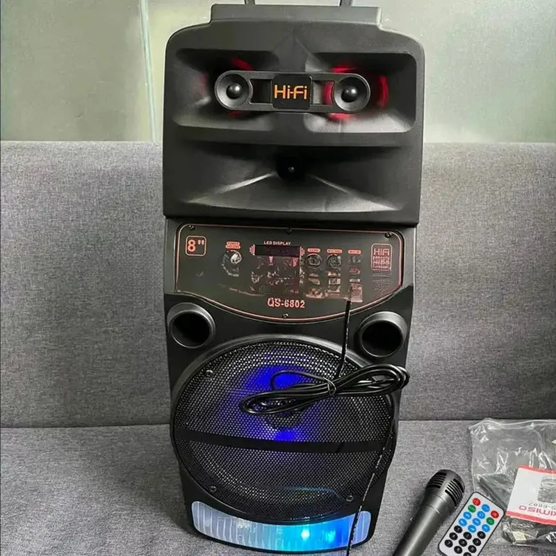 2000W Power Subwoofer Portable Outdoor Party Speakers