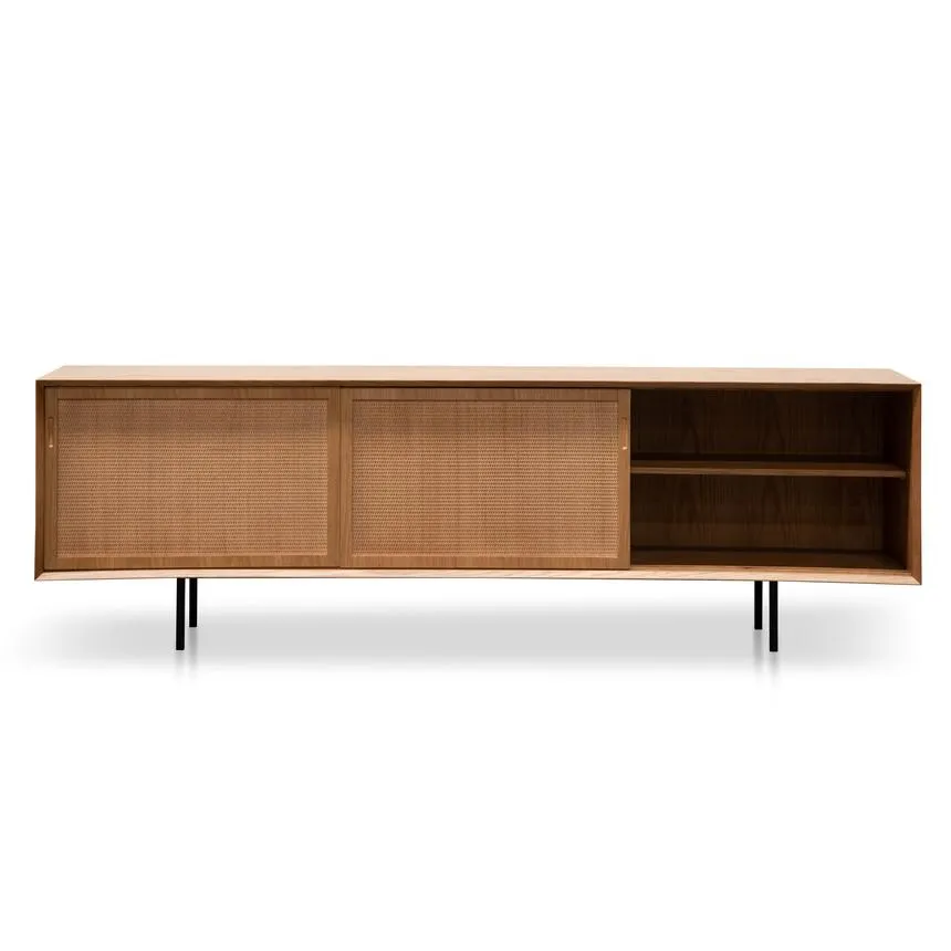 2.2m TV Unit - Natural