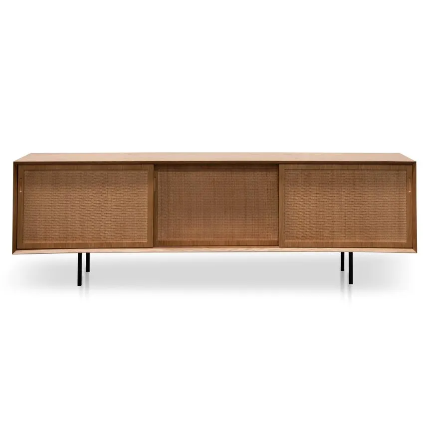 2.2m TV Unit - Natural