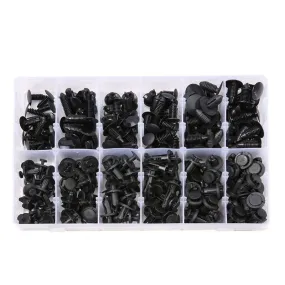 240 Piece 12 Kinds Size Car Fastener Retainer Clips Assortment 380