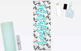 26.2 Marathoner Yoga Mat Towel - Yoga   Pilates Gift - Nonslip Yoga Towel