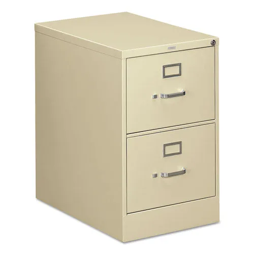 310 Series Vertical File, 2 Legal-size File Drawers, Putty, 18.25" X 26.5" X 29"