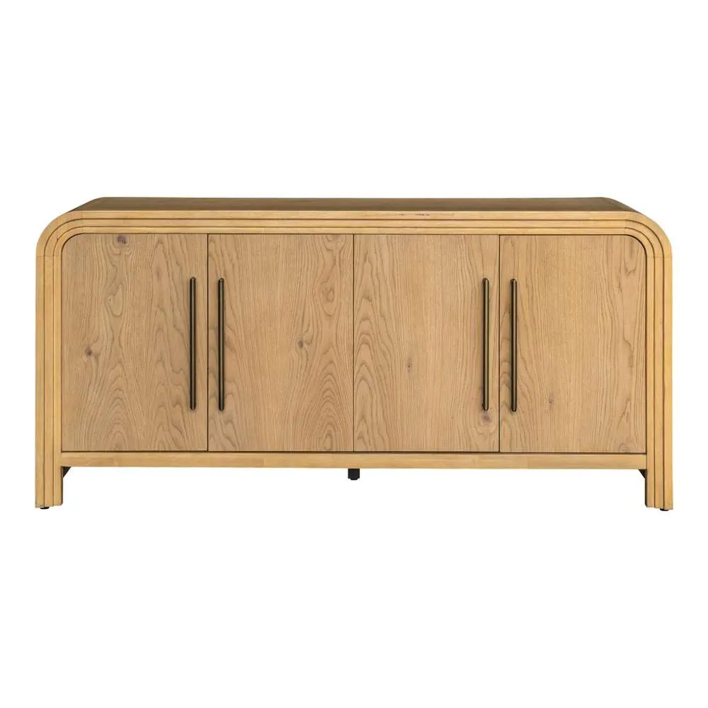34"H Chandler Brown Sideboard