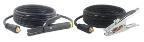 350 Amp Welding Leads Assembly Set - 1/0 AWG cable