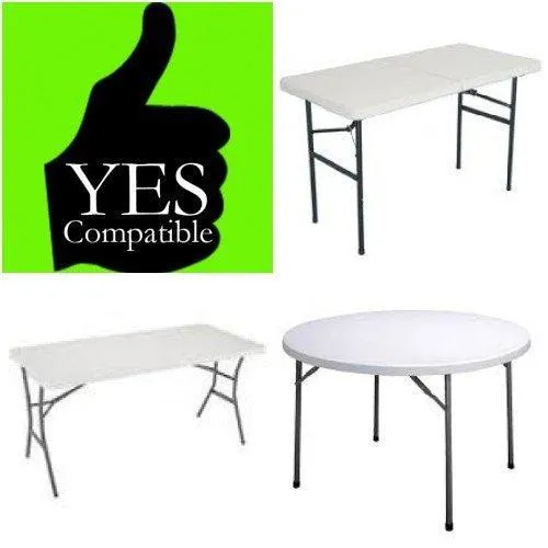 36" Table Leg Riser For Tables With Straight Legs