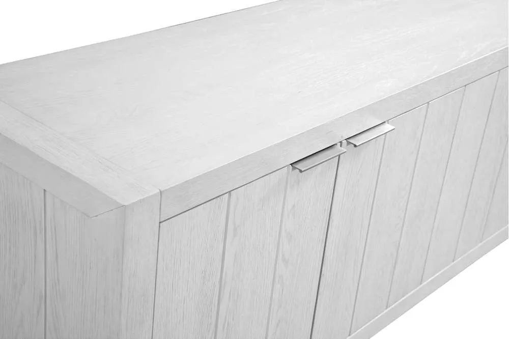 36"H Nadine White Sideboard