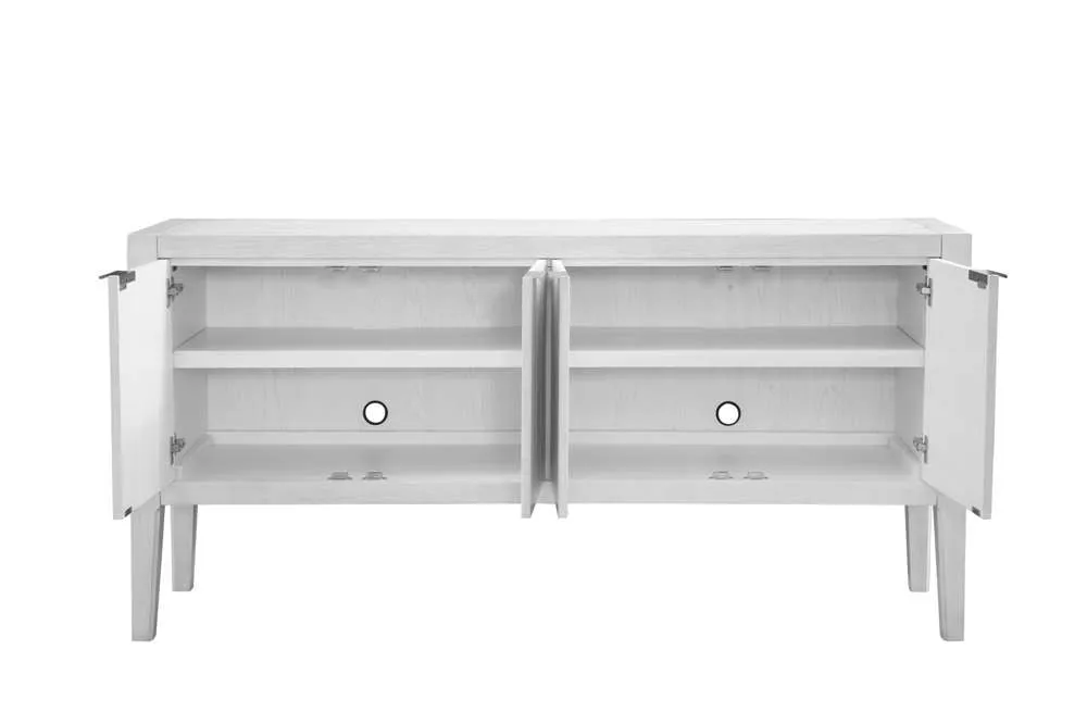 36"H Nadine White Sideboard