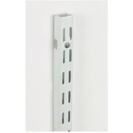 84-In. White Wall Shelf Track