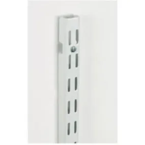 84-In. White Wall Shelf Track