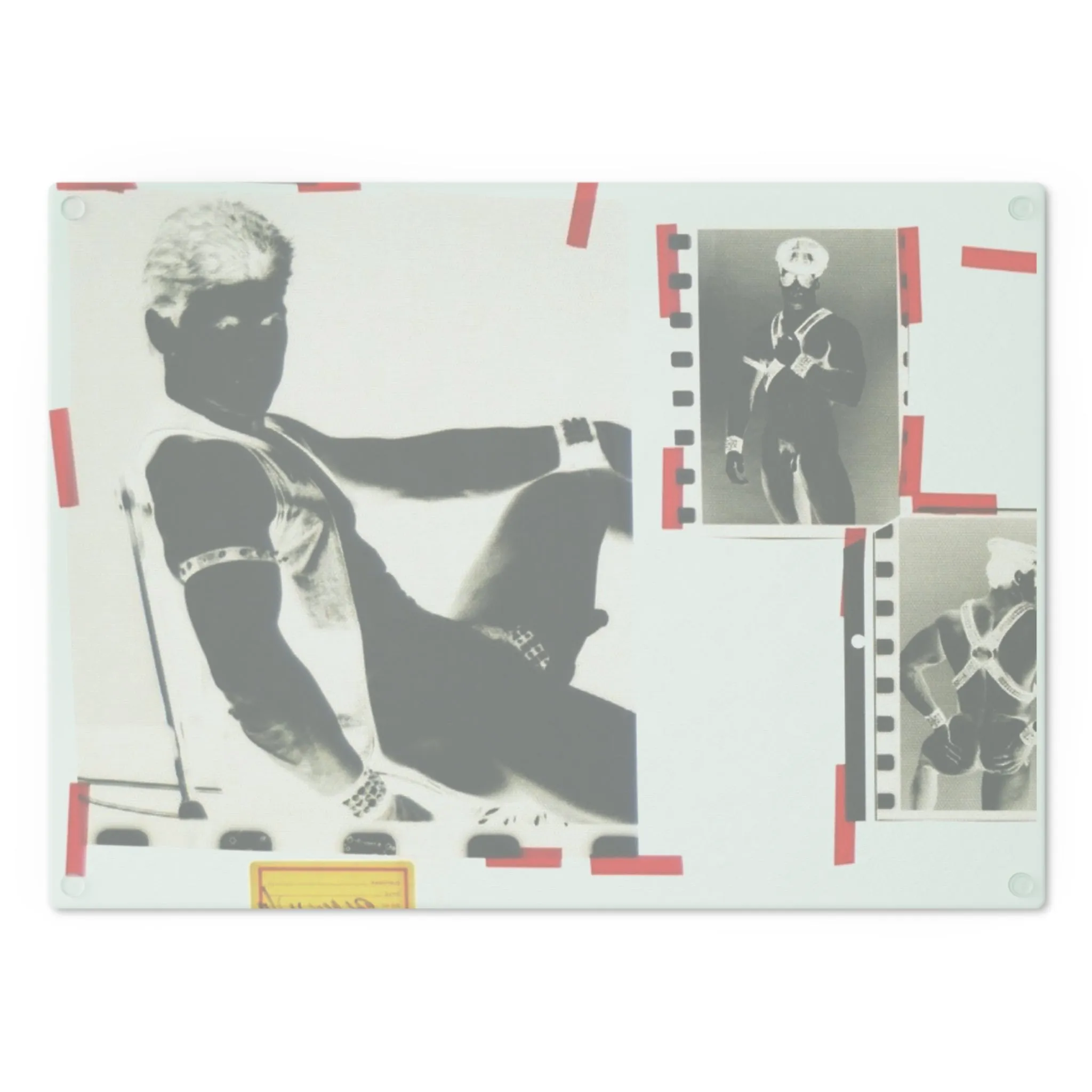 90S VINTAGE GAY PORN TRANSPARENCY Cutting Board