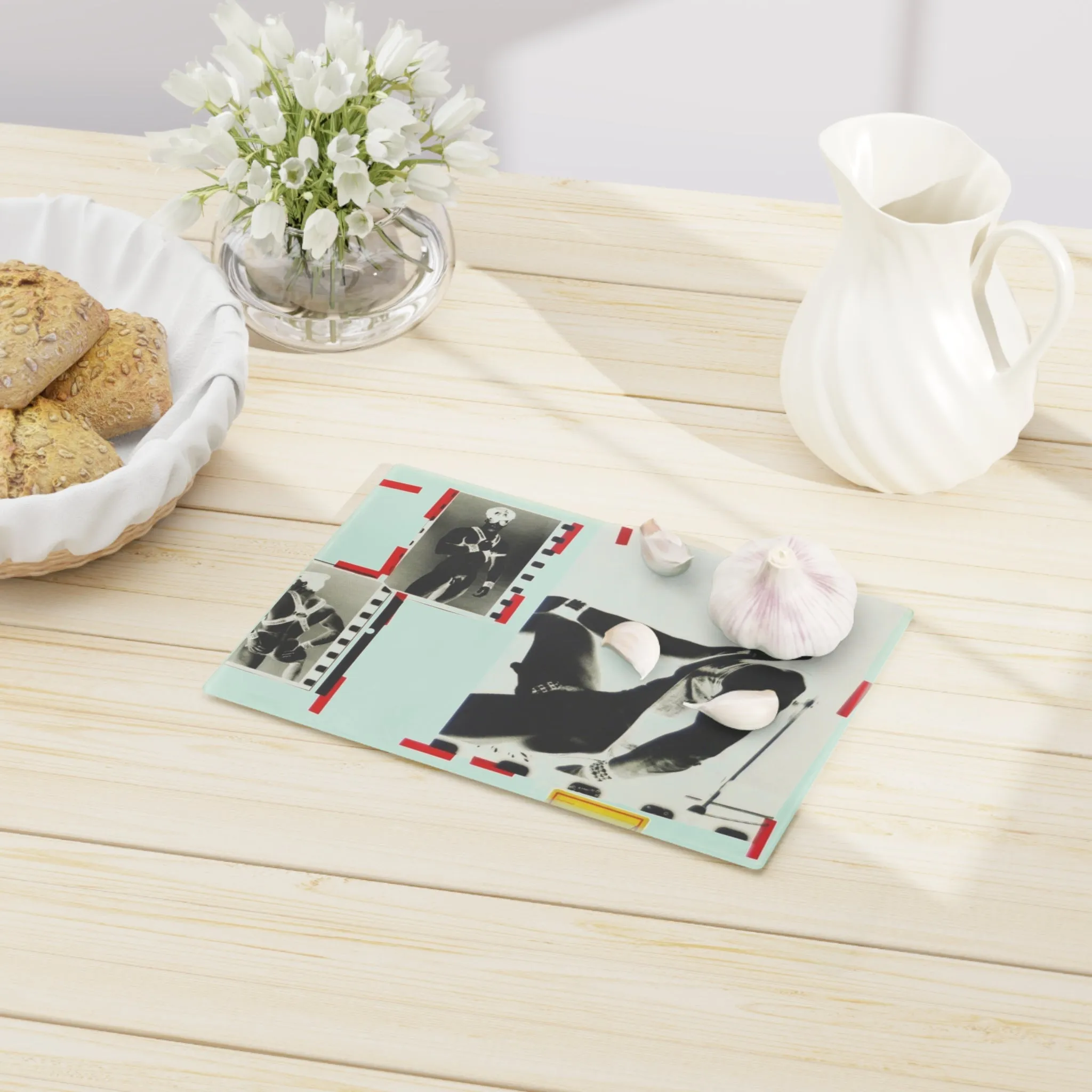 90S VINTAGE GAY PORN TRANSPARENCY Cutting Board