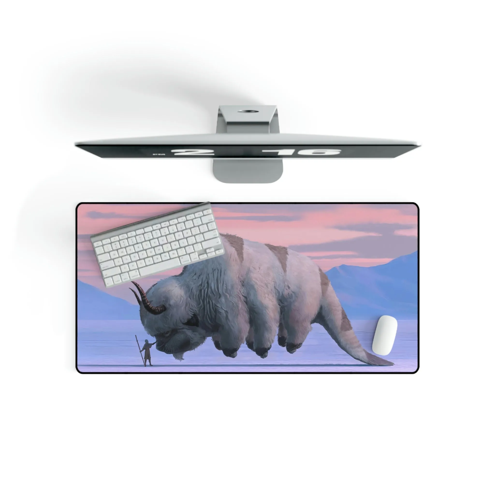 Aang Appa Last Airbender Mouse Pad (Desk Mat)