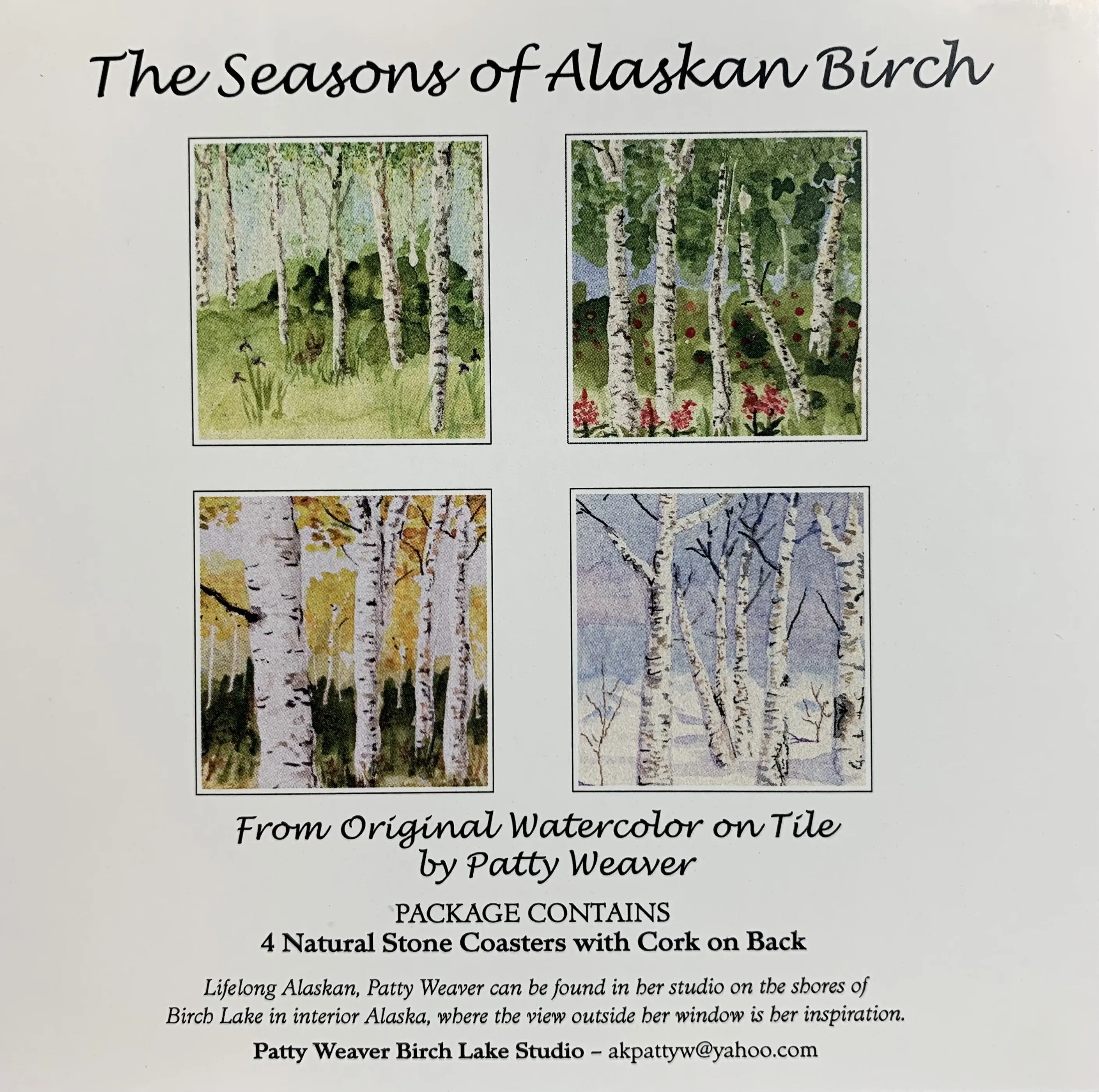 Alaska Birch Coasters & Cutting boards