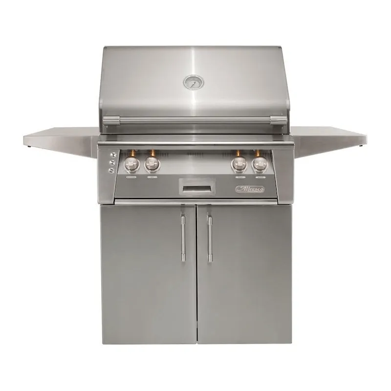 Alfresco ALXE 30-Inch Freestanding Gas Grill with Sear Zone and Rotisserie