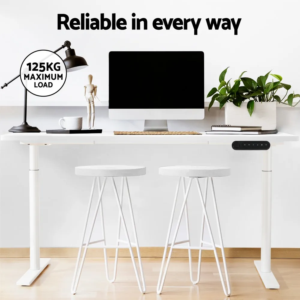 Artiss Standing Desk Motorised Electric Dual Motor 140cm White