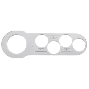 AutoMeter 7042 DASH PANEL; CHEVY CAR 53-54; 1 X 3-1/8in.; 4 X 2-1/16in.; BILLET