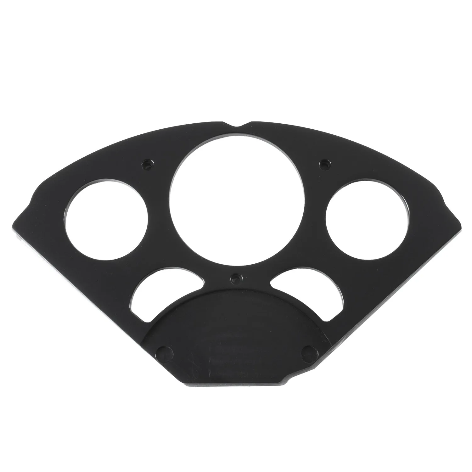 AutoMeter 7055 DASH INSERT; CHEVY 55-56; 1 X 3-1/8in./4 X 2-1/16in.; SR BEZEL; BLACK