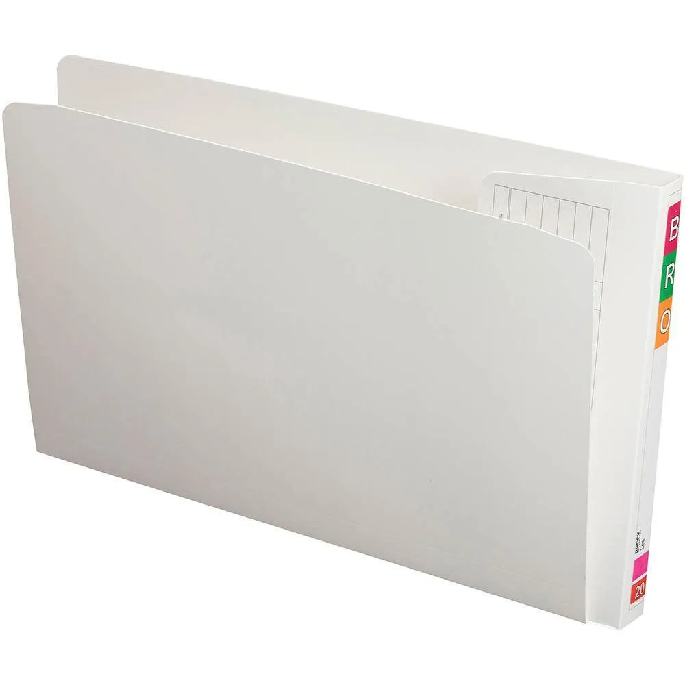 Avery 165707 Fullvue Lateral File Gusset 50Mm White Box 100
