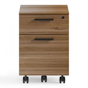 BDI Linea 6227 Mobile File Pedestal (Natural Walnut)
