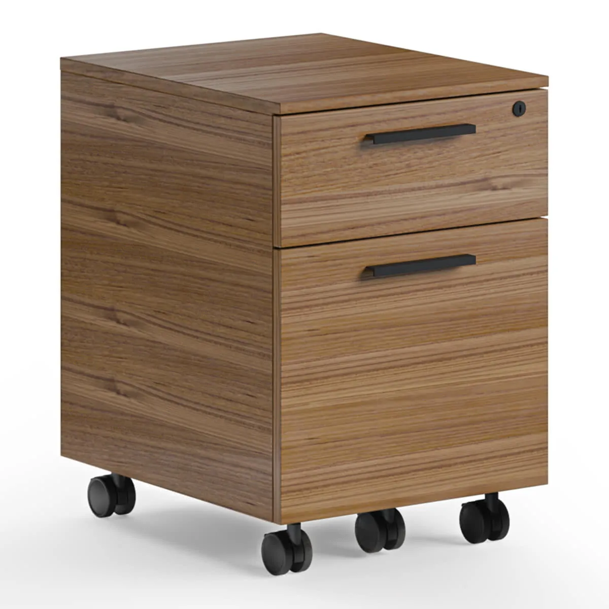 BDI Linea 6227 Mobile File Pedestal (Natural Walnut)