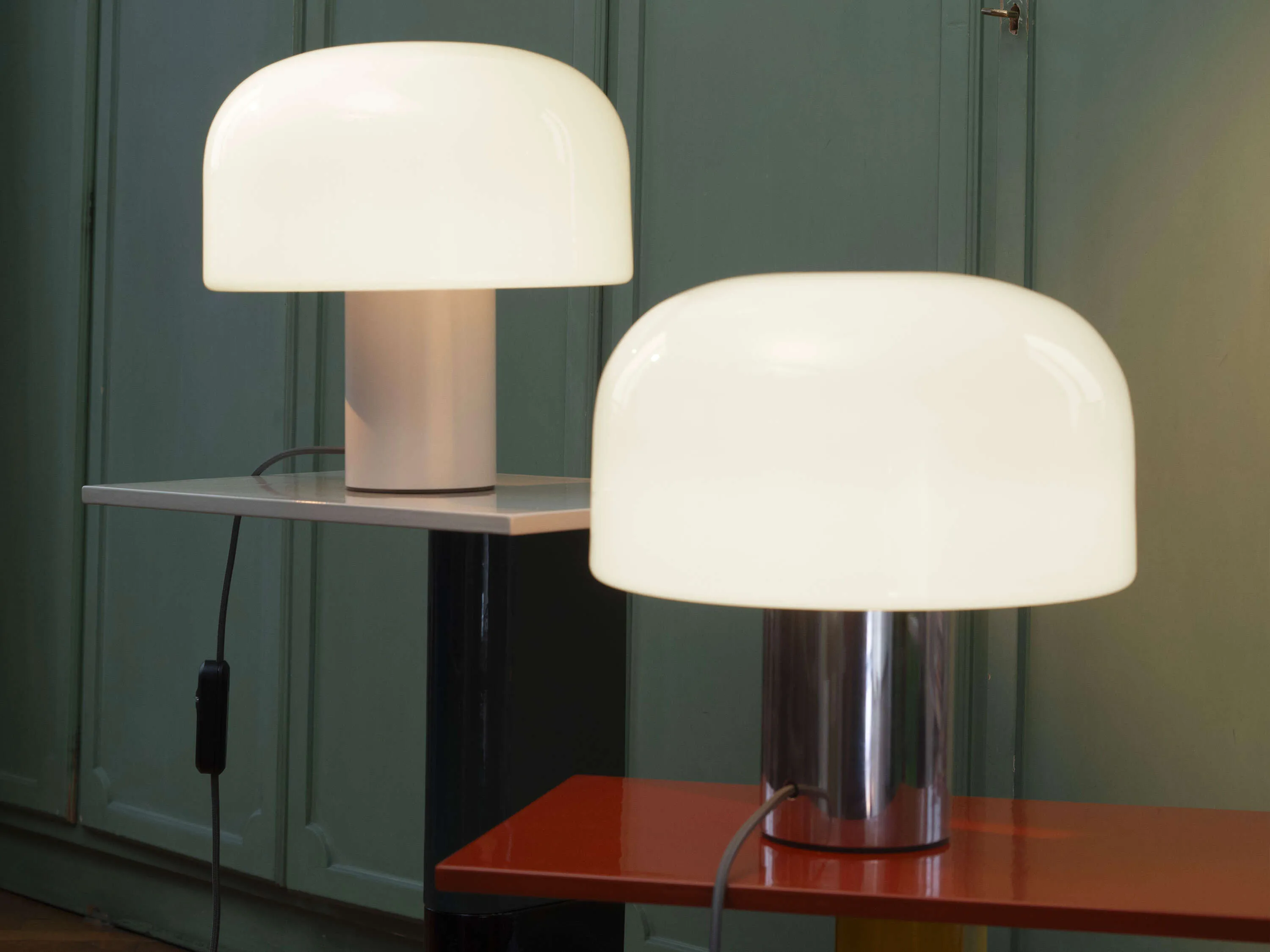 Bellhop Glass  T Table Lamps