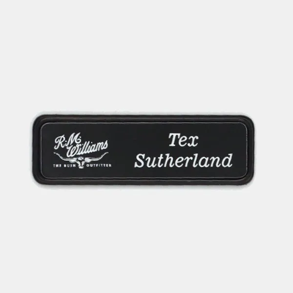 Black Name Badge Holders - Medium Size - Pack of 20