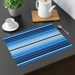 Blue Striped Placemat Southwestern Kitchen