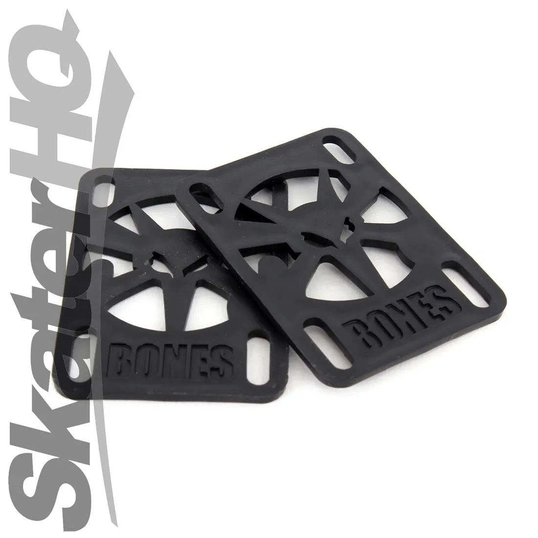 Bones 1/8 Inch Hard Risers - Black