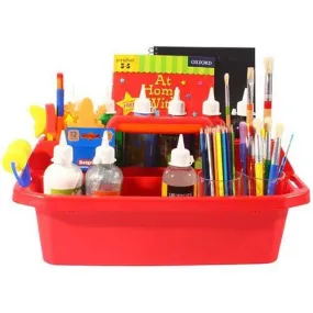 Brenex Plastic Tote Tray Large 500Mm Red