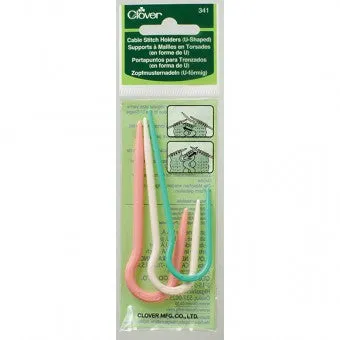 Cable Stitch Holder Set (U Shaped) (Clover)