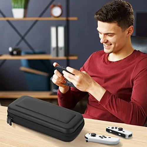 (CASE ONLY) Hard Portable Case for Nintendo Switch /OLED with 8 Game Card Slots | ProCase