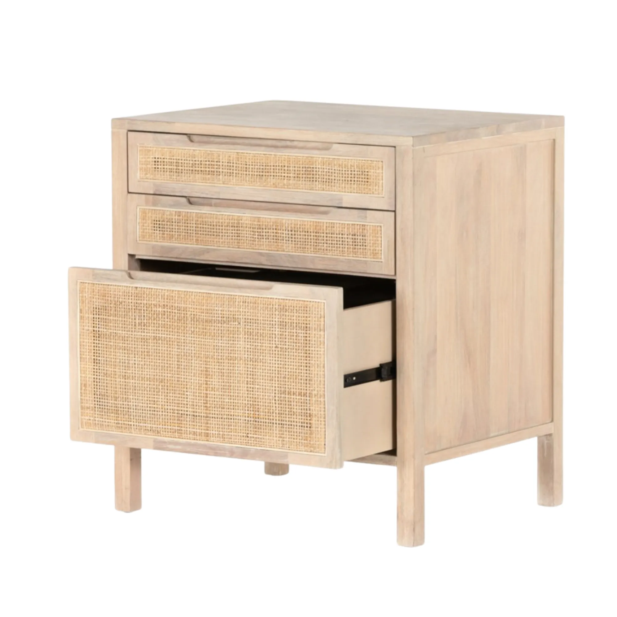 Claire Filing Cabinet - White Wash