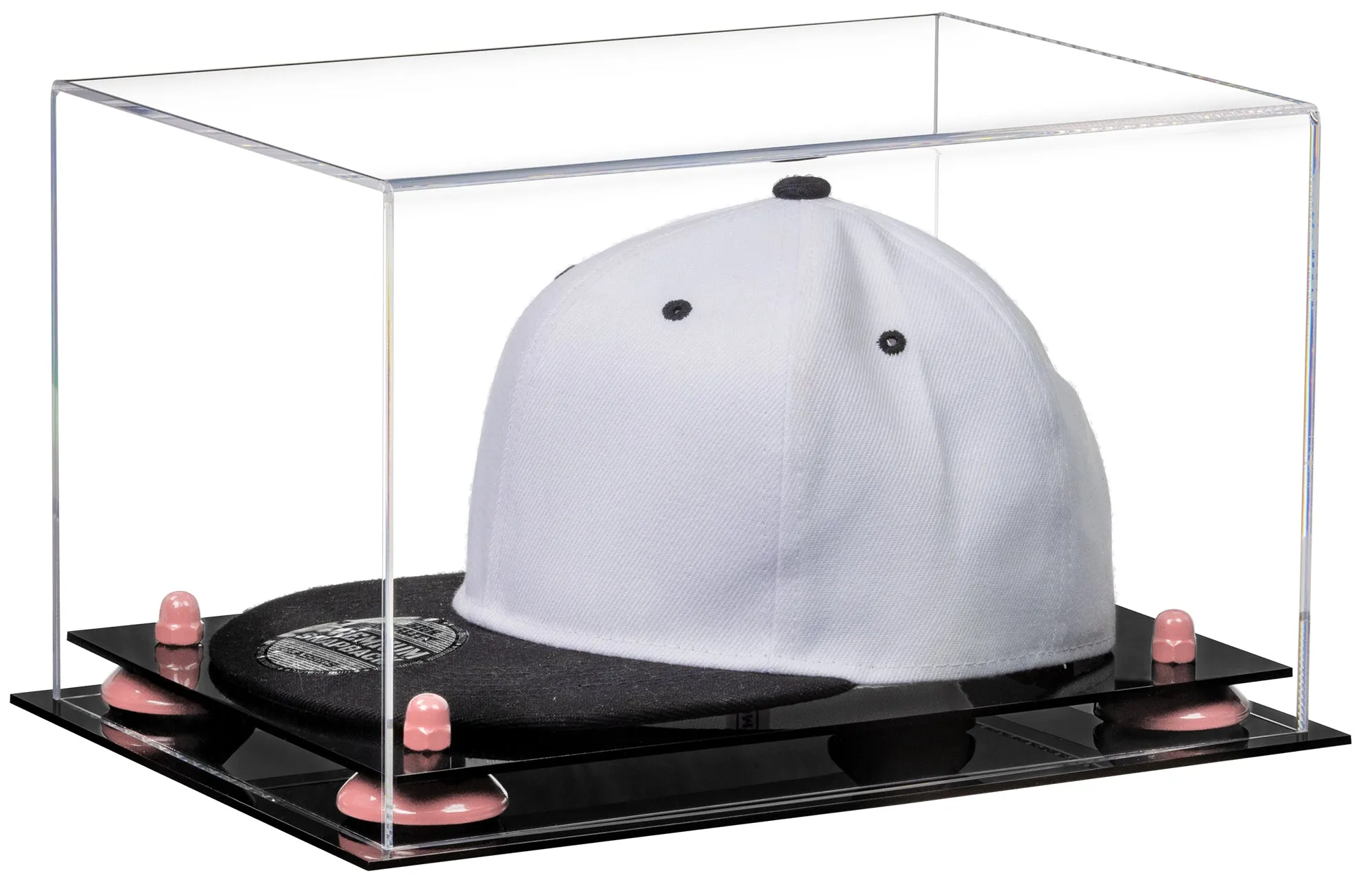 Clear Acrylic Snapback Hat or Baseball Cap Display Case - Clear (A018/V40)