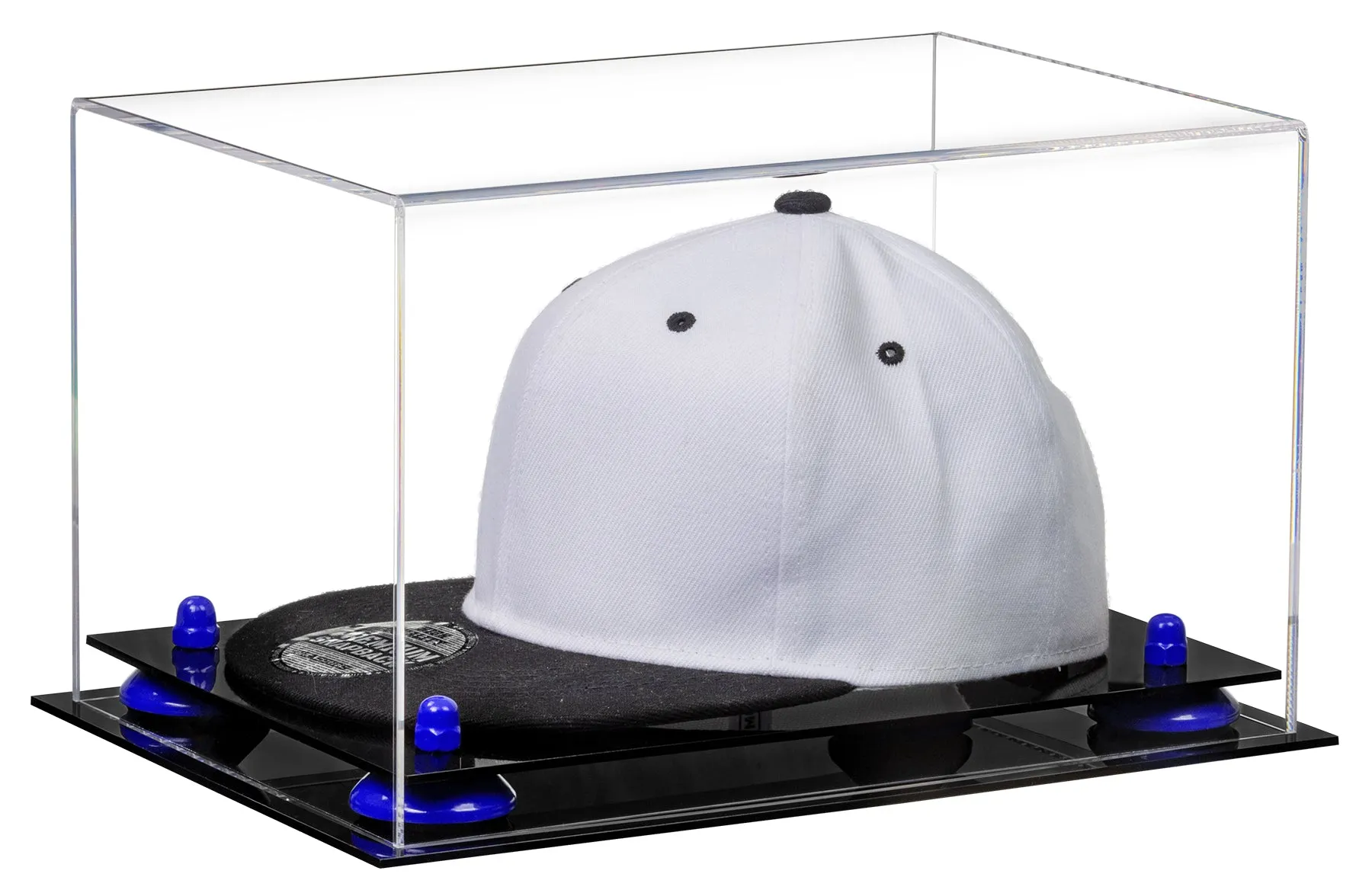 Clear Acrylic Snapback Hat or Baseball Cap Display Case - Clear (A018/V40)