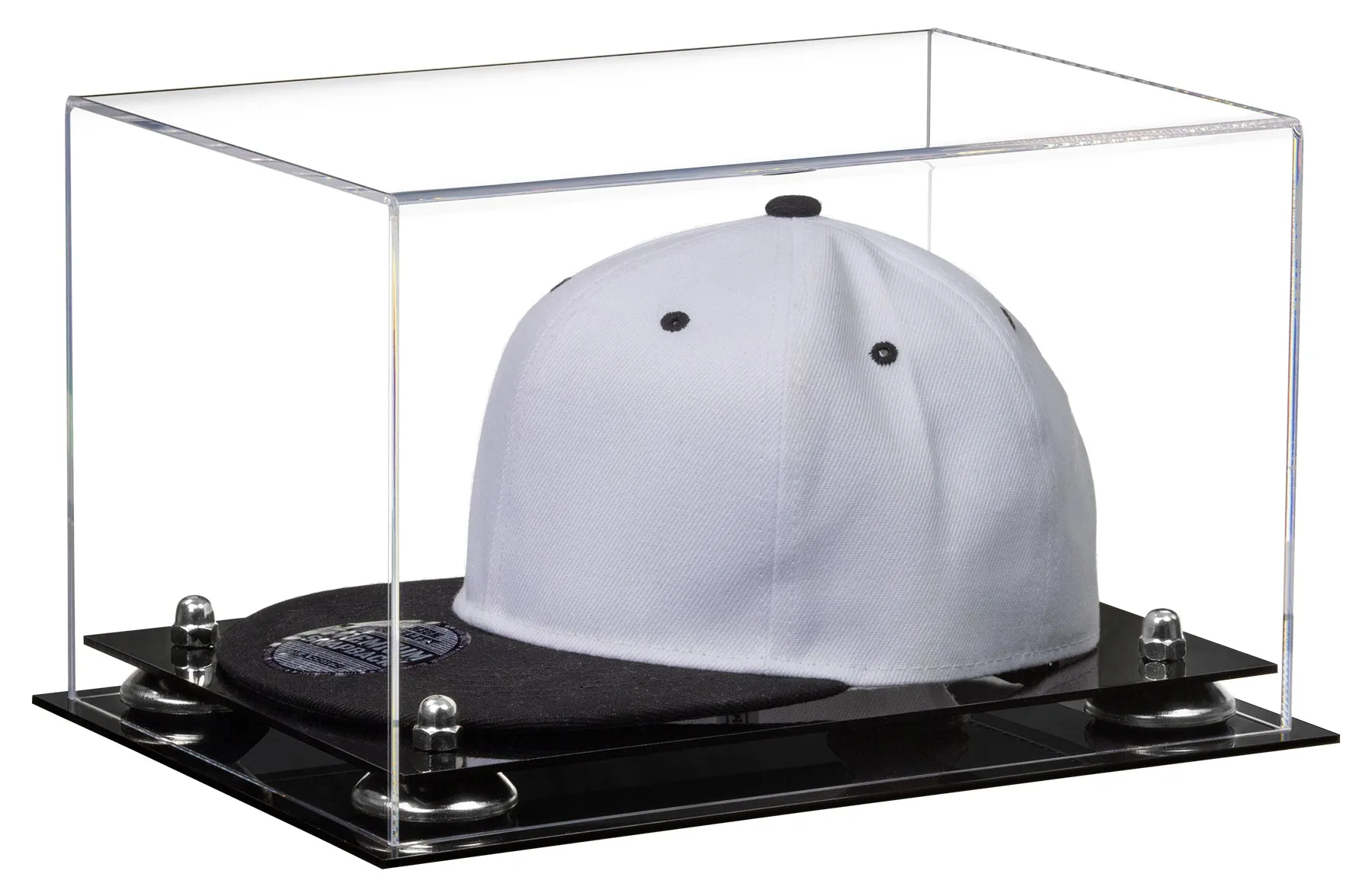 Clear Acrylic Snapback Hat or Baseball Cap Display Case - Clear (A018/V40)