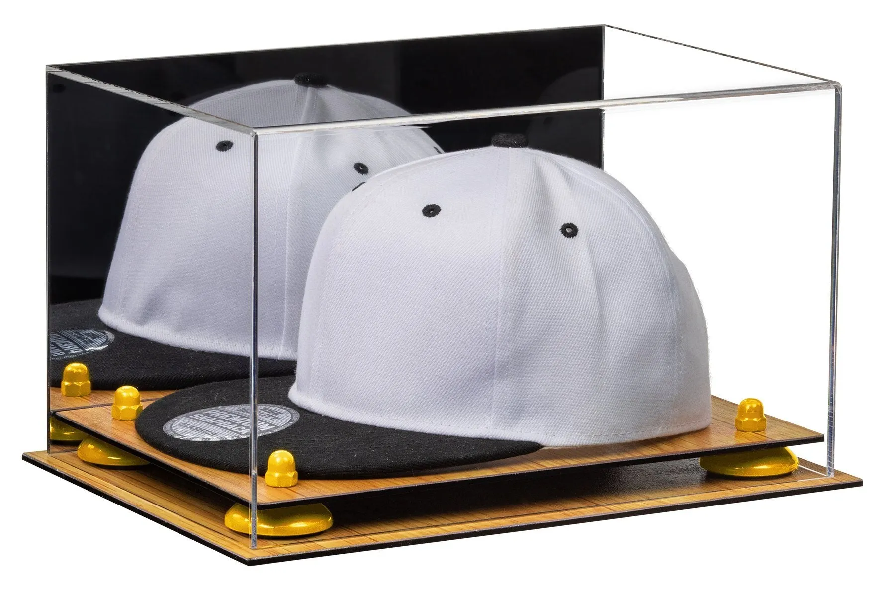 Clear Acrylic Snapback Hat or Baseball Cap Display Case - Clear (A018/V40)