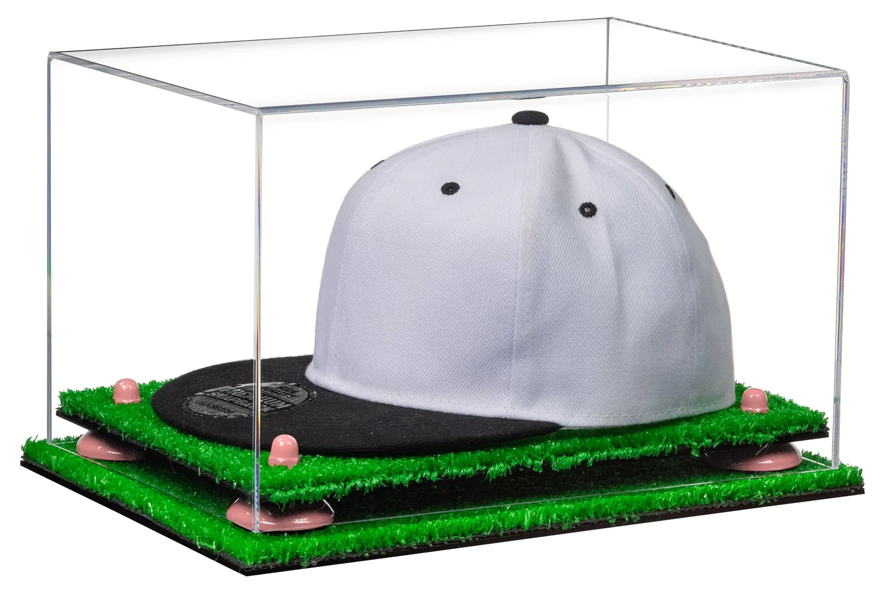 Clear Acrylic Snapback Hat or Baseball Cap Display Case - Clear (A018/V40)