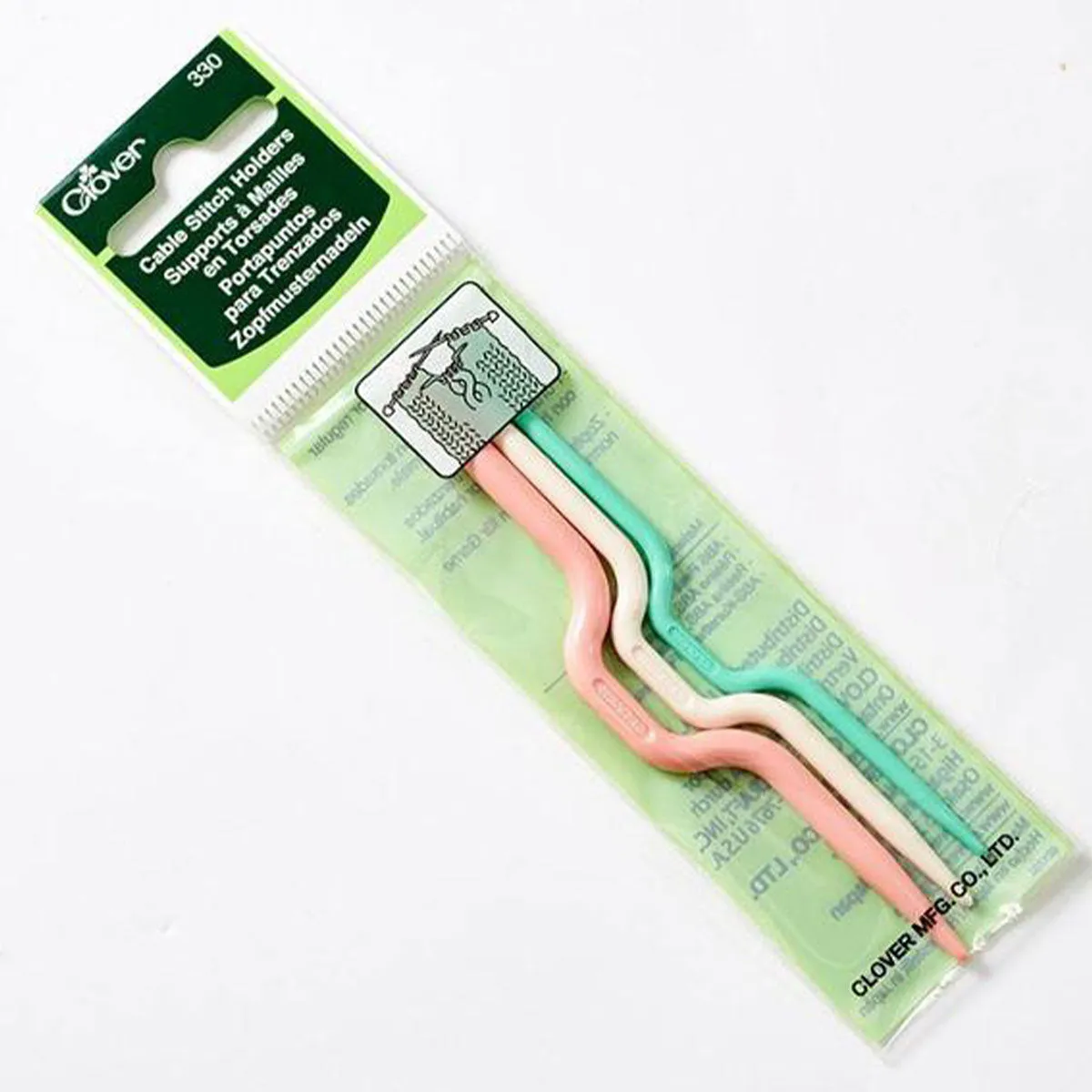 Clover Cable Stitch Holders - I-Shaped Cable Needle