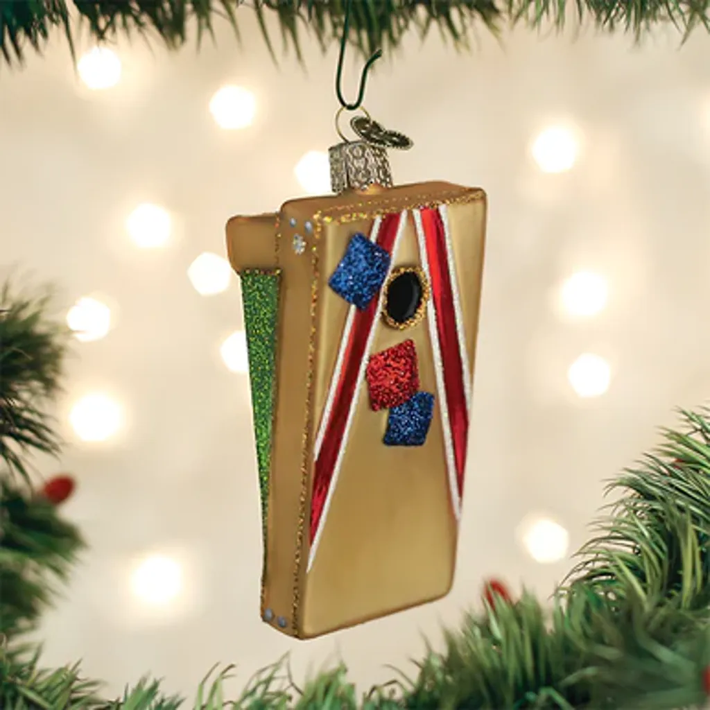 Cornhole Game Ornament