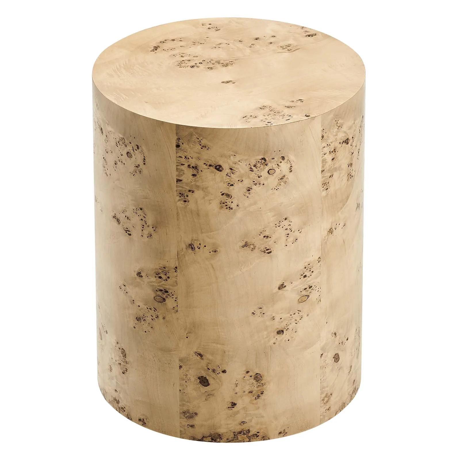 Cosmos 16" Round Burl Wood Side Table By Modway - EEI-6271
