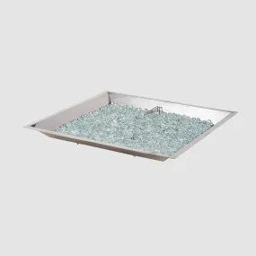 Crystal Fire Plus Square Gas Burner By The Outdoor Great Room