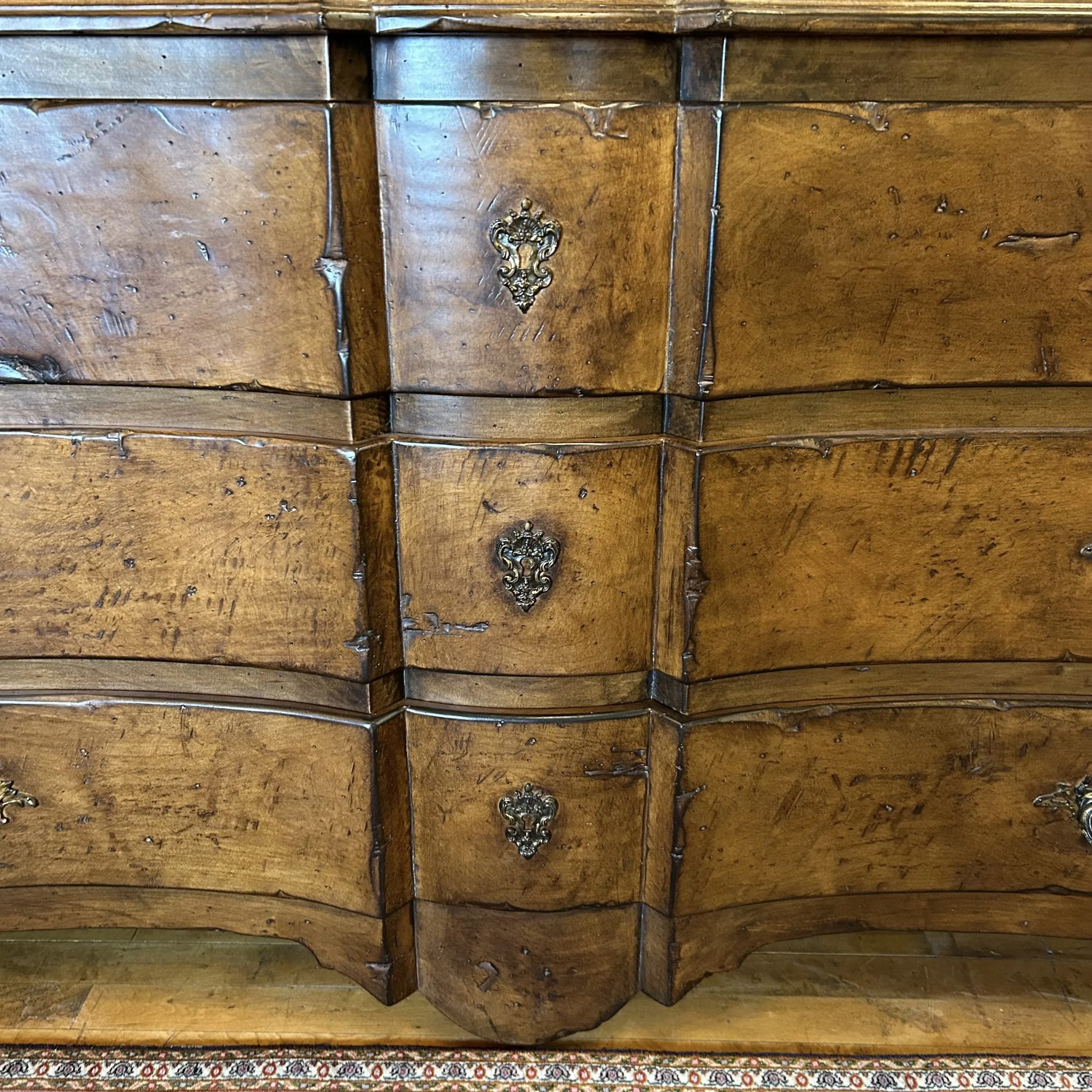 Custom Dresser, Large, Three Drawer, Traditional, Hand Crafted