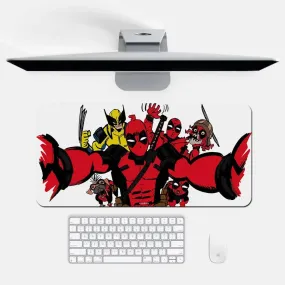 Deadpool Selfie Desk Mat - Neoprene - Medium