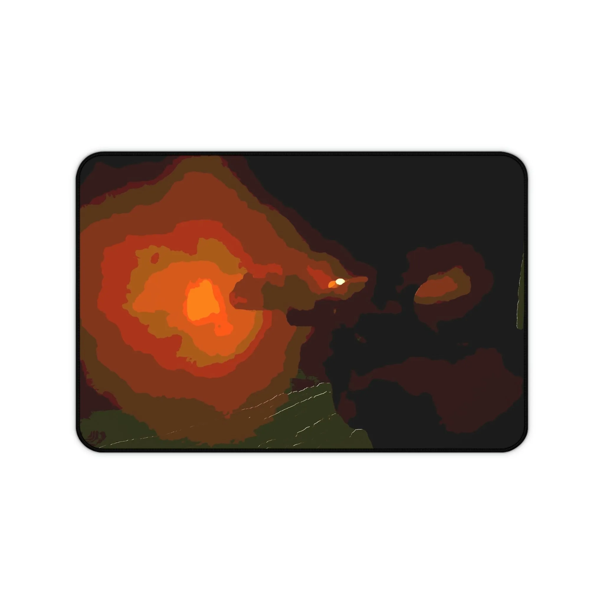 Desk Mat ... Ruger .357 Magnum Early-Morning-Target-Practice ... 'Circa April 2022' ... Original Works ...